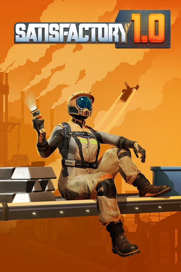 Satisfactory box art