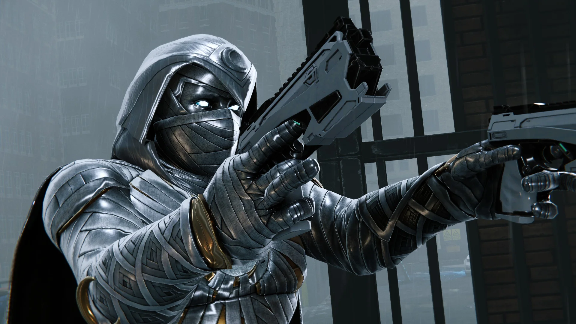 Moon Knight Over Silver Sable