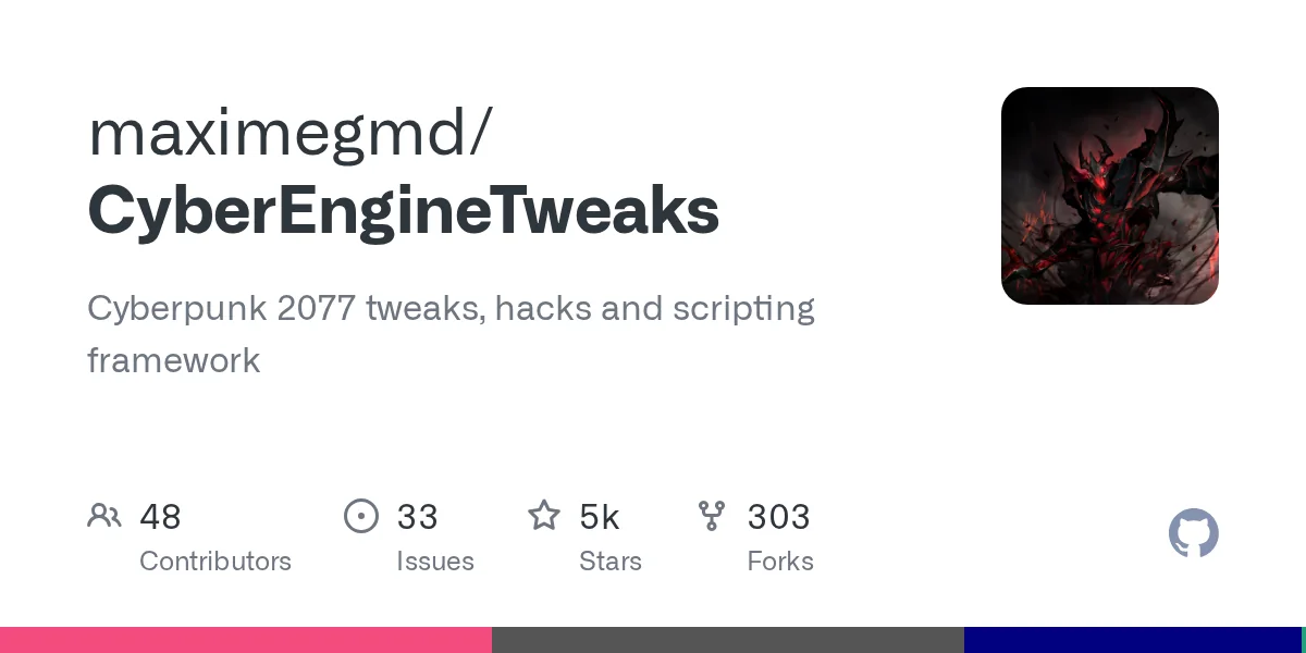 Cyber Engine Tweaks